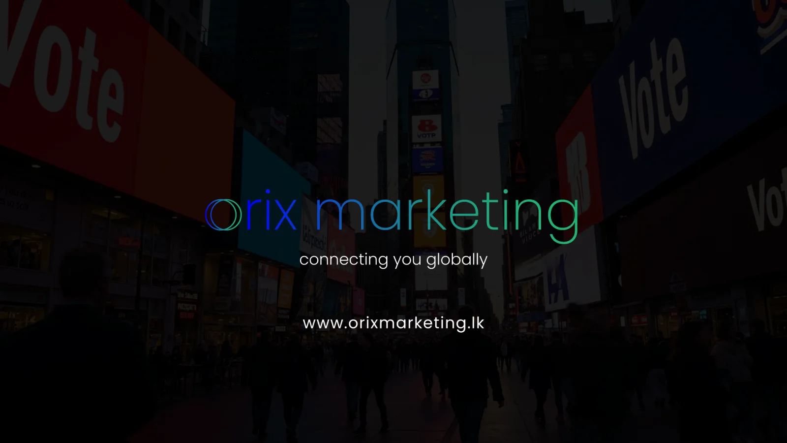 Orix Marketing global media brand expression